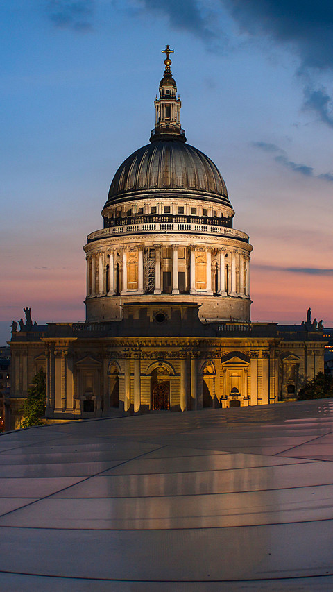 United kingdom england london illuminated st pauls screenshot
