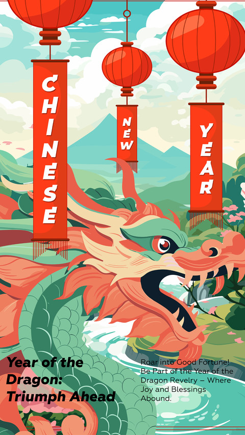 Happy Chinese New Year of the Dragon screenshot
