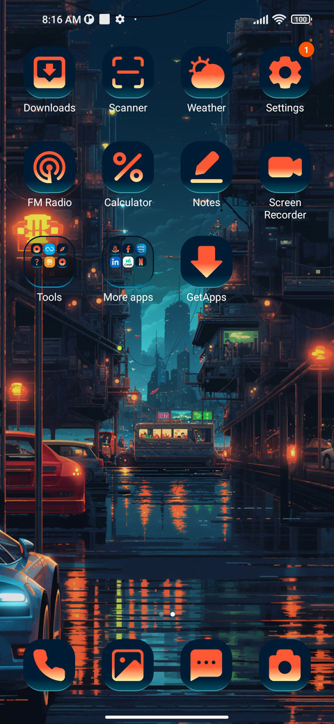 bit Night Scene screenshot