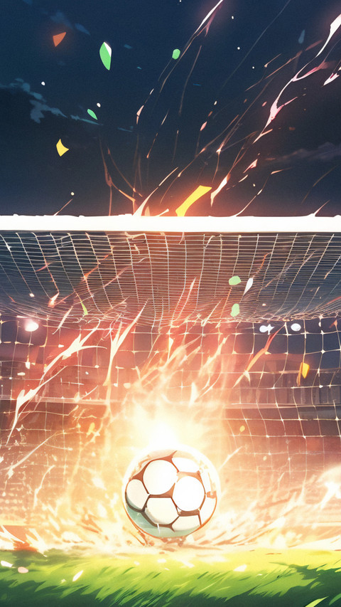 Football on the field screenshot