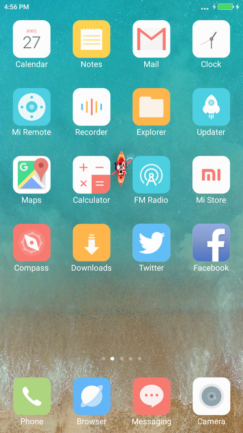 Simple iOS screenshot