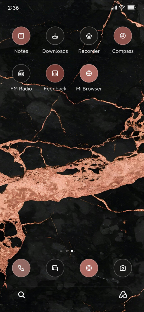 Rose Gold Marble screenshot