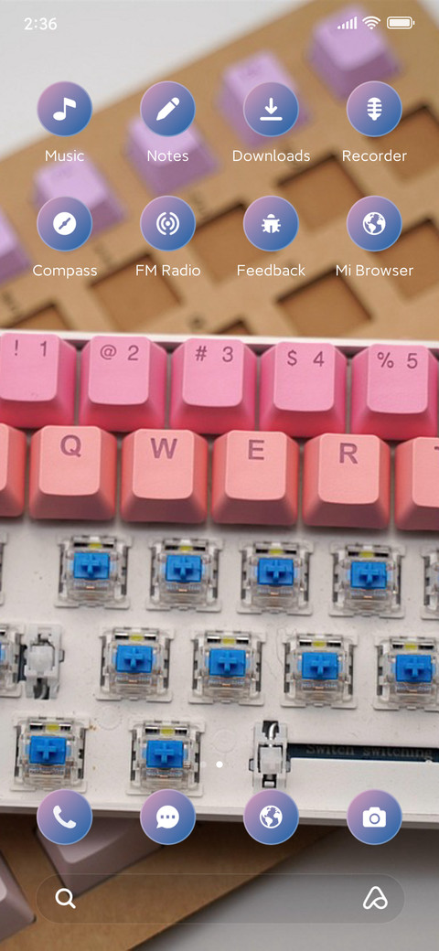 Mechanical screenshot