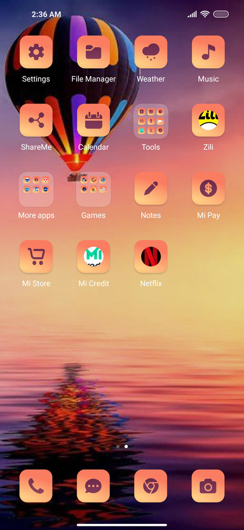 Hot Air Balloon screenshot