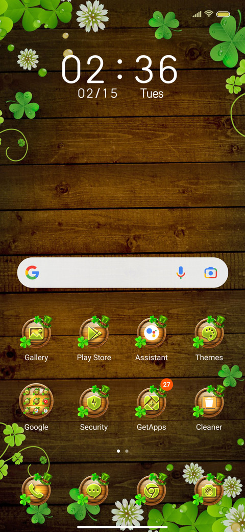 Lucky clover screenshot
