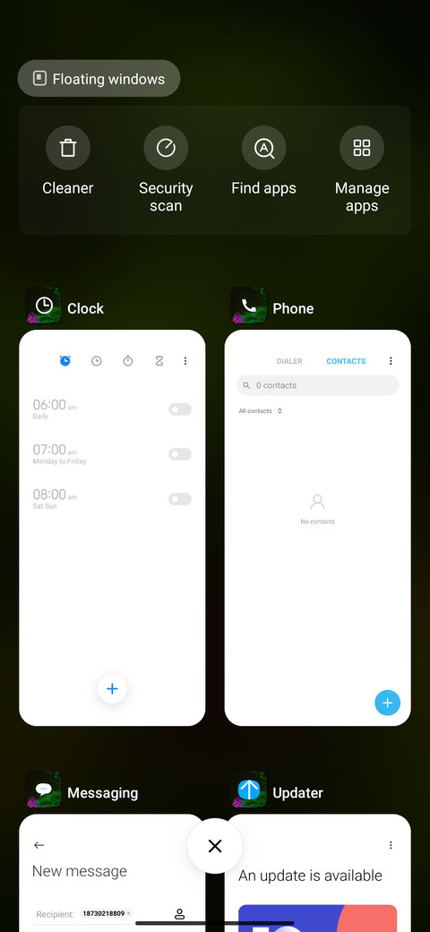 Pine si screenshot