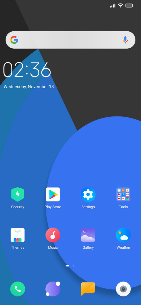 Blue Abstract 2.0_DWM3 screenshot