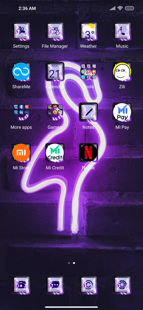 Fluorescent Maks screenshot