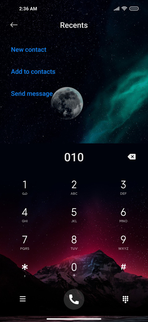 Meteor sky screenshot