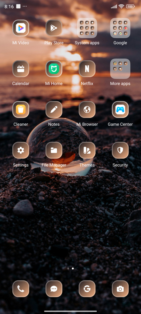 Beach screenshot