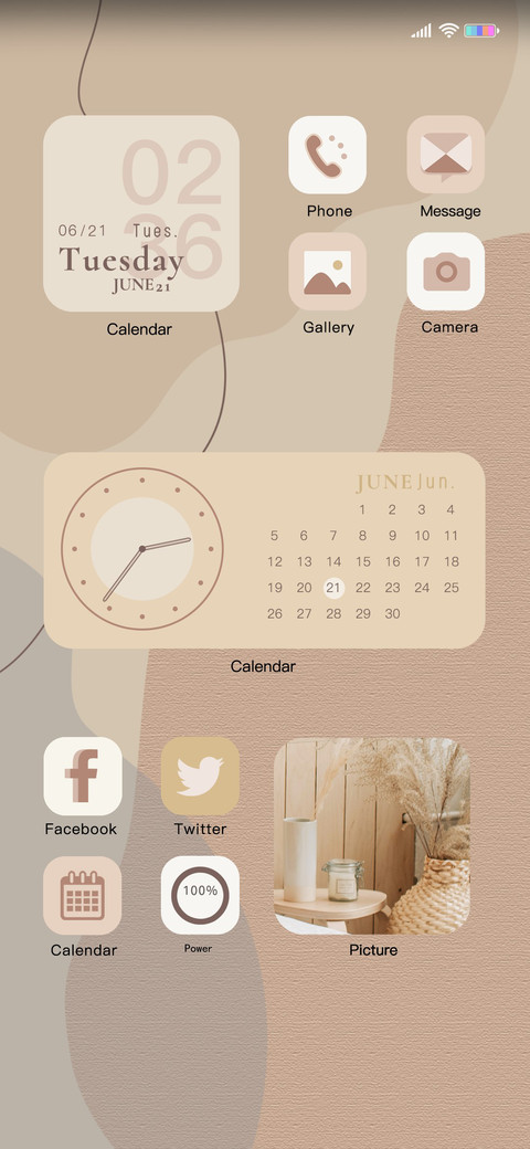 Morandi Simple screenshot