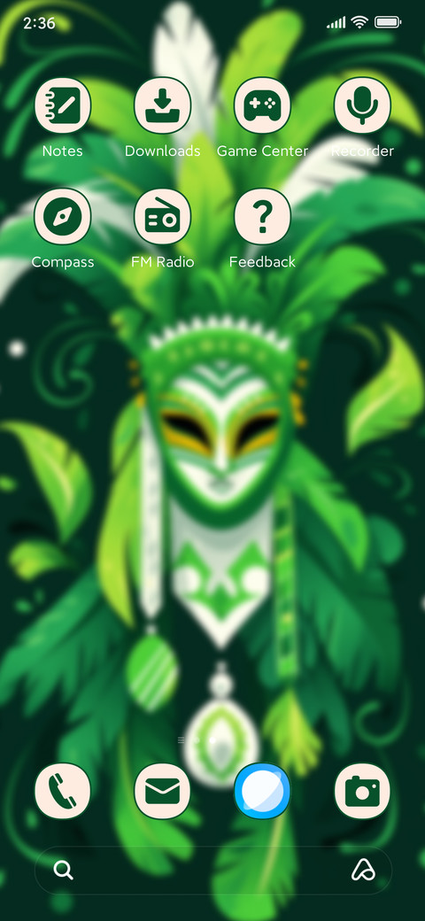 Carnival mask screenshot