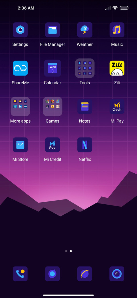 Time matrix screenshot