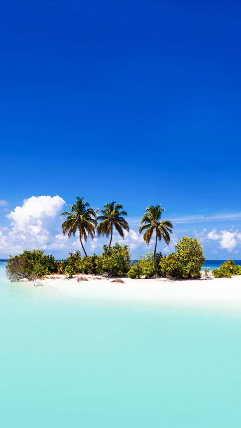 Small Desert Island with Idylic Lagoon screenshot