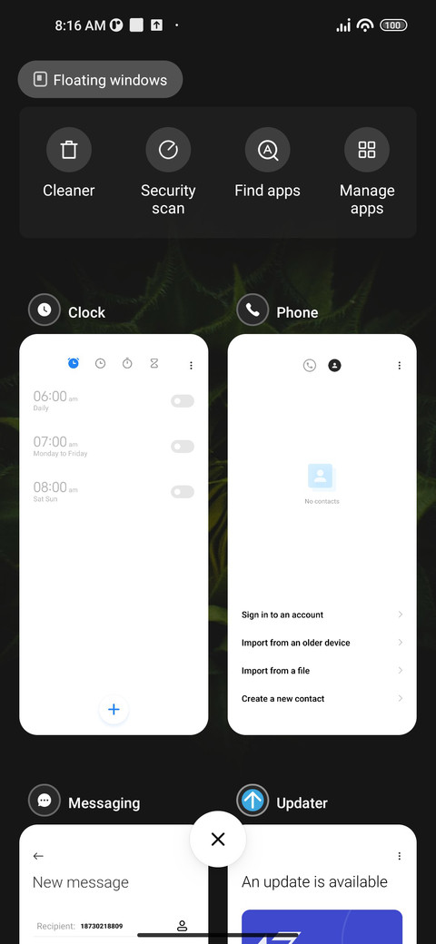 Dark Green screenshot