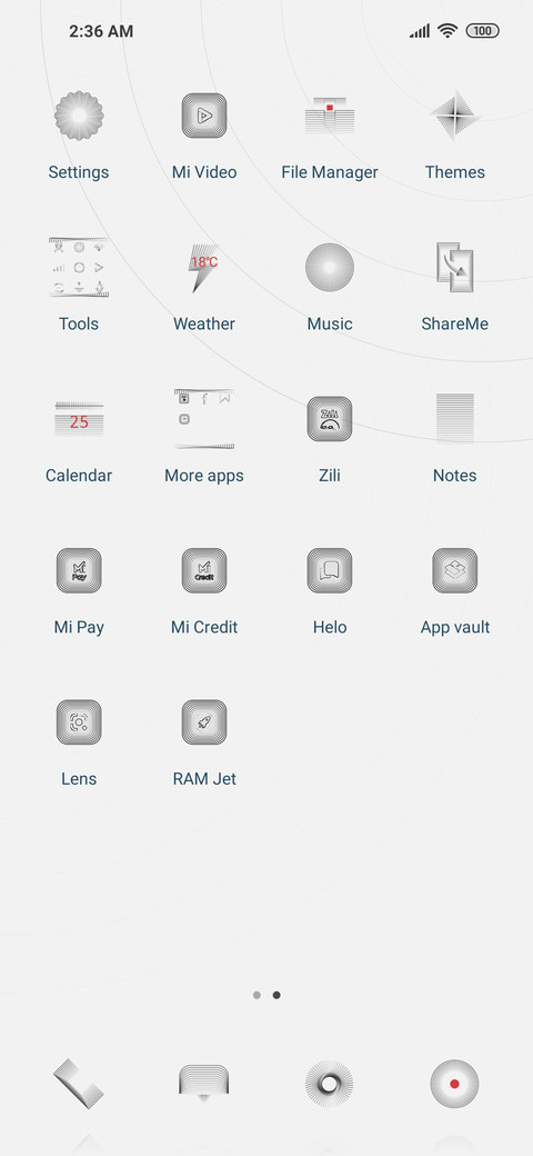 Line series screenshot