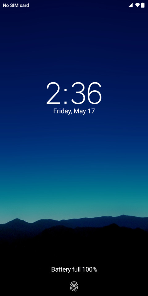 Android Q Dark_DWM19 screenshot