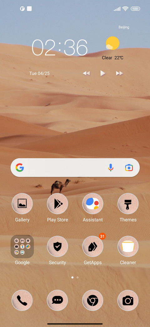 desert camel screenshot