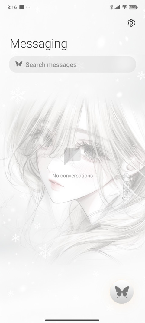 Winter Snow Girl screenshot