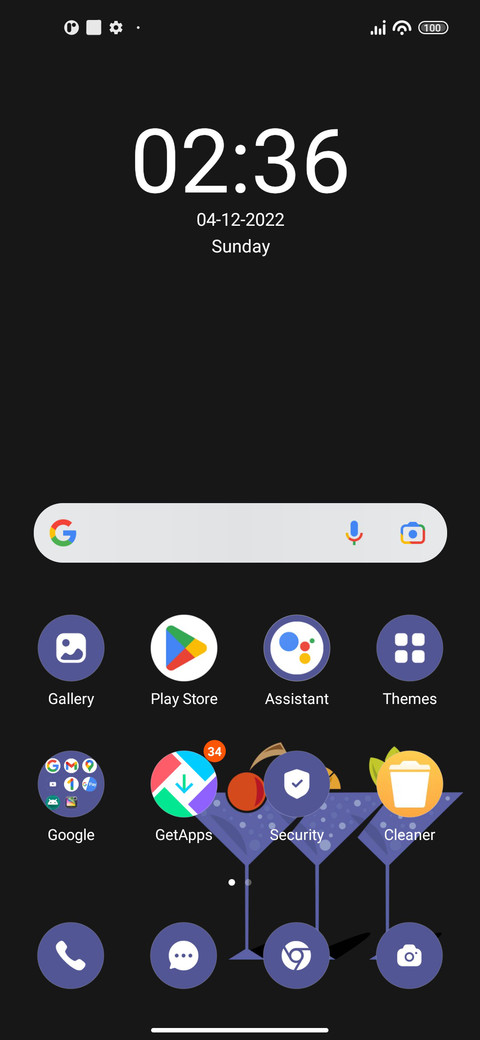 Drinks screenshot