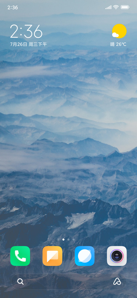 BLUE ALPHA V10 screenshot
