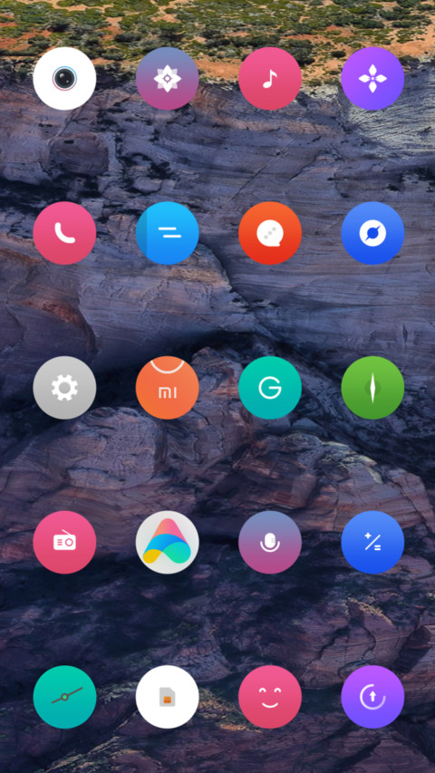 Gradients screenshot