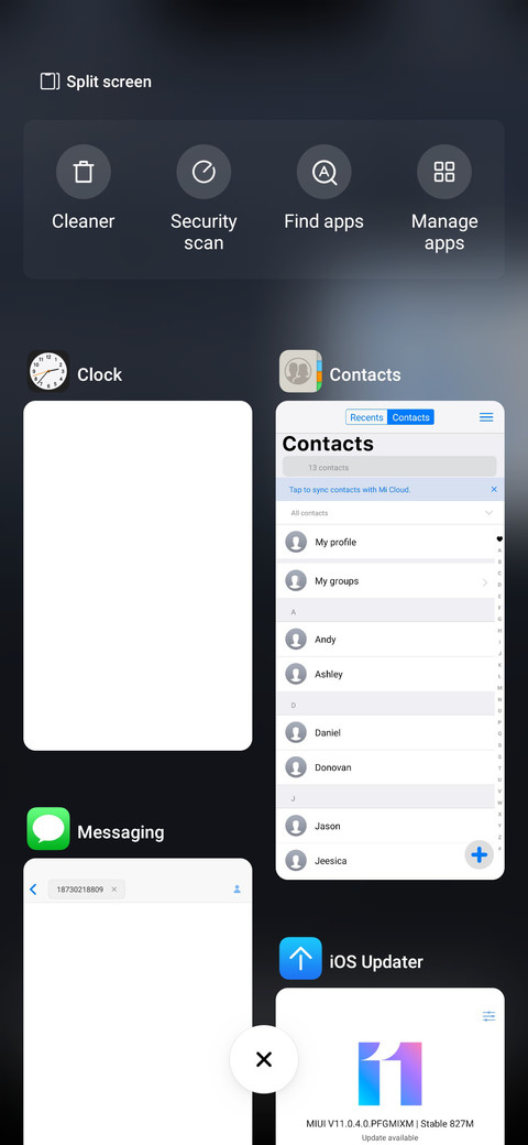 Iphone makar screenshot