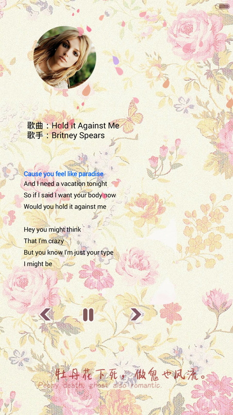 碎花（花瓣动态+全图标） screenshot