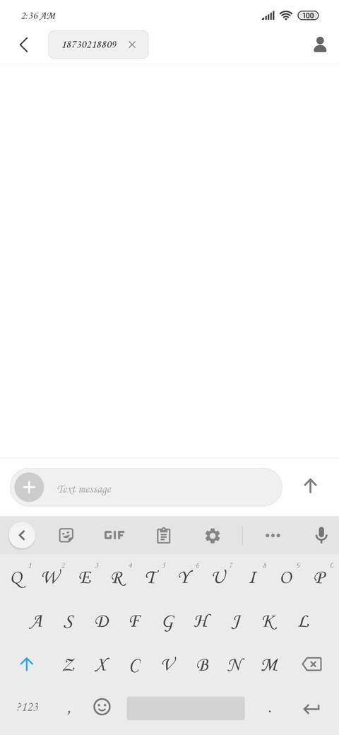 Corsiva Regular screenshot