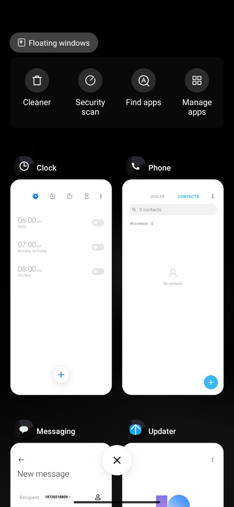 Minimalist sz screenshot