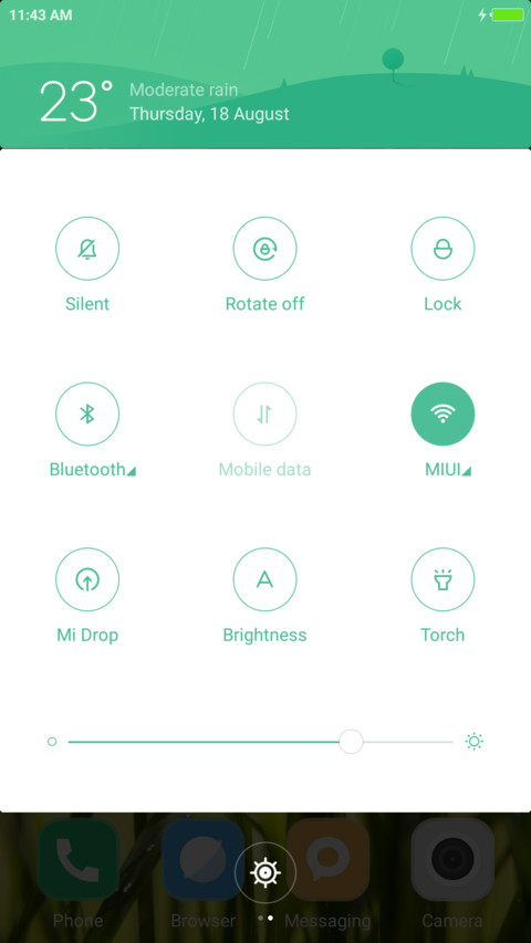 iOS Green Grass screenshot