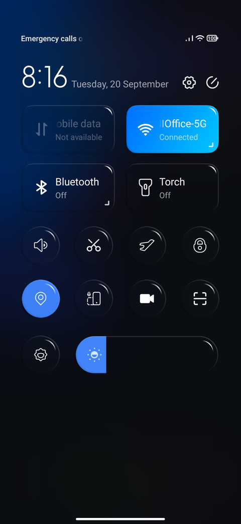 Unusual IZ V13 screenshot