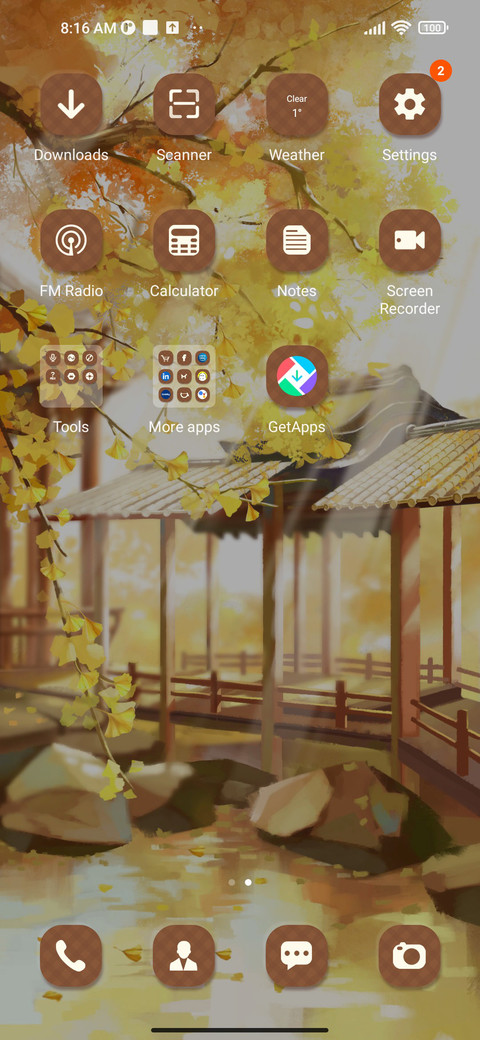 Leaf drop screenshot