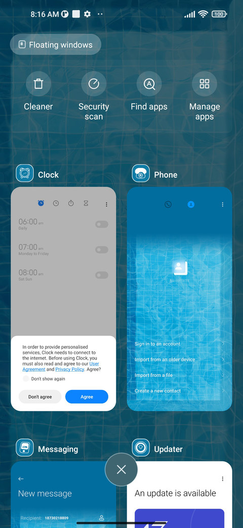 Water ripple pool screenshot