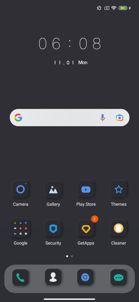 Tone Wheel Blue screenshot