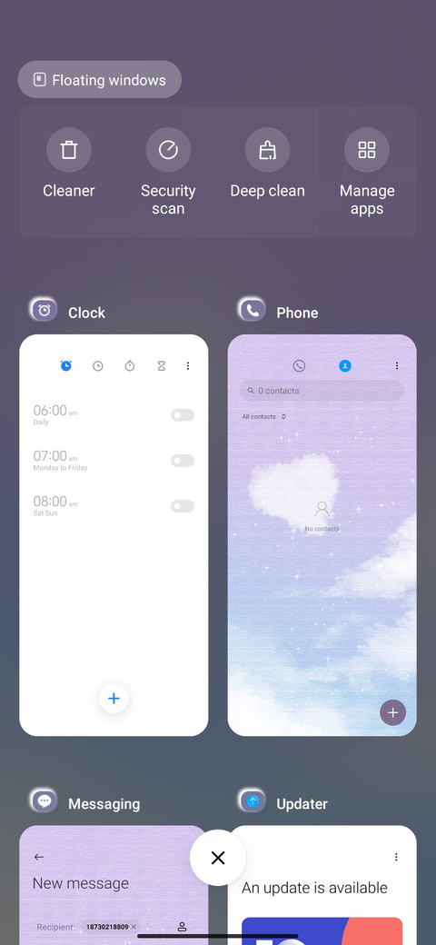 Pure and fresh screenshot