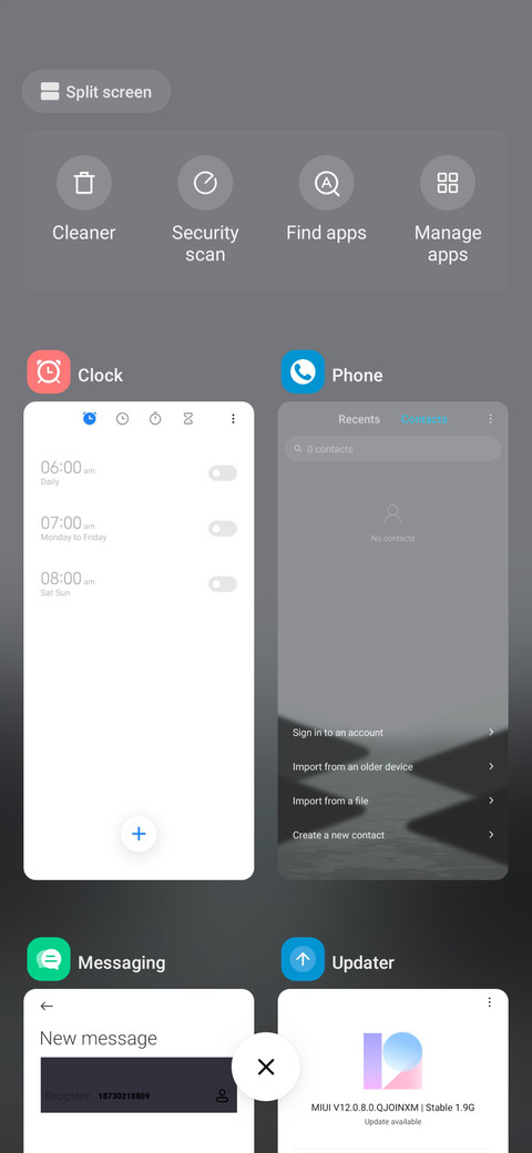 Gray Landscape screenshot