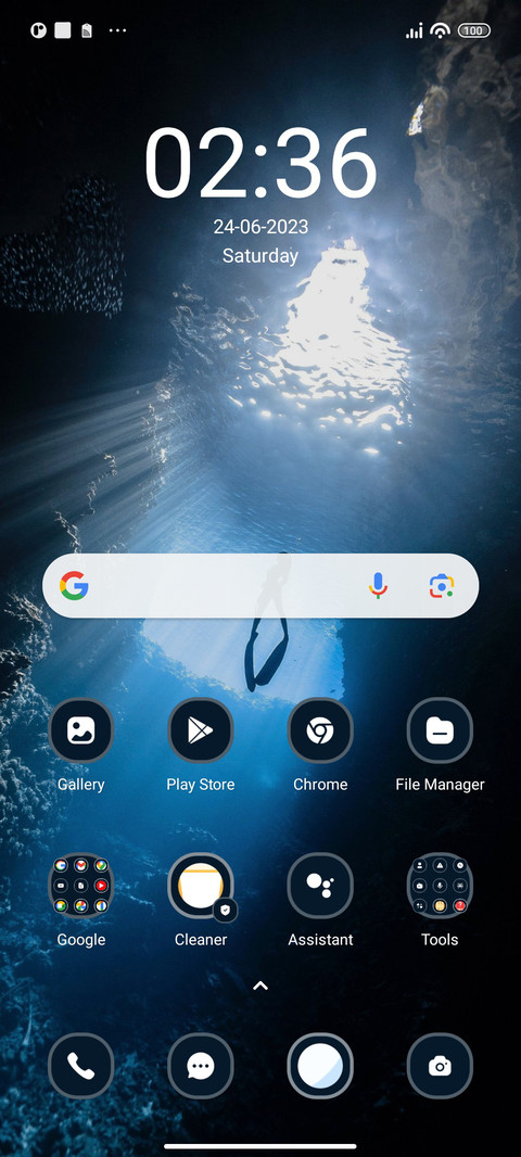 Underwater screenshot