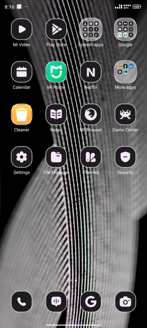 Curves Background screenshot