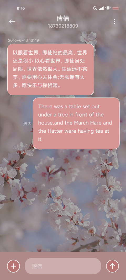桃花飘落 双模式 screenshot