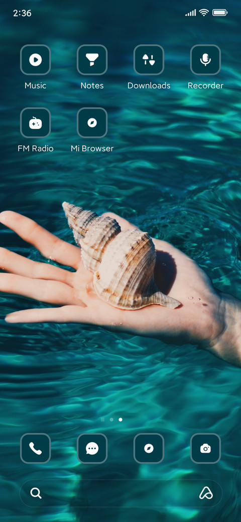 Shell screenshot