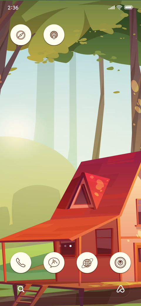 Wooden-House - Vector_3MDS screenshot