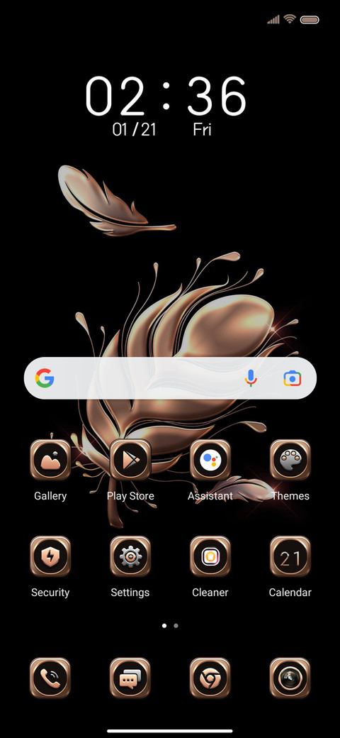 Gold Feather screenshot
