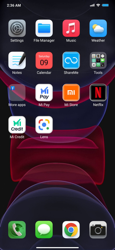 MacOs Big Sur screenshot