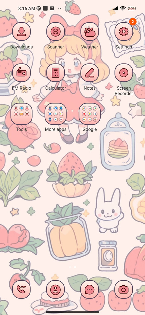 Strawberry girl screenshot