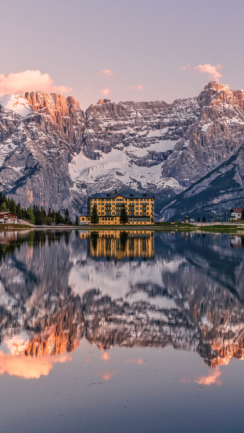 Misurina lake dolomite alps italy europe screenshot