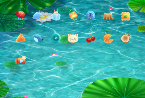 锦鲤戏荷 screenshot