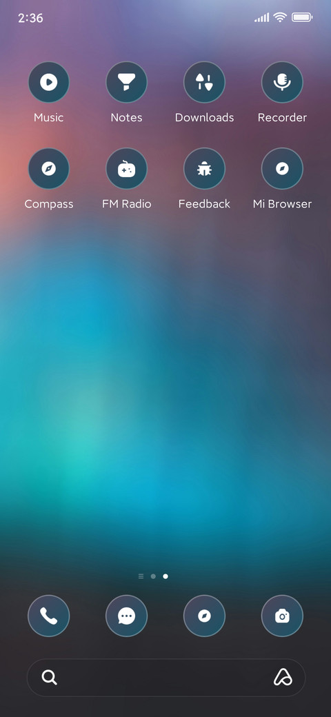 Blur screenshot
