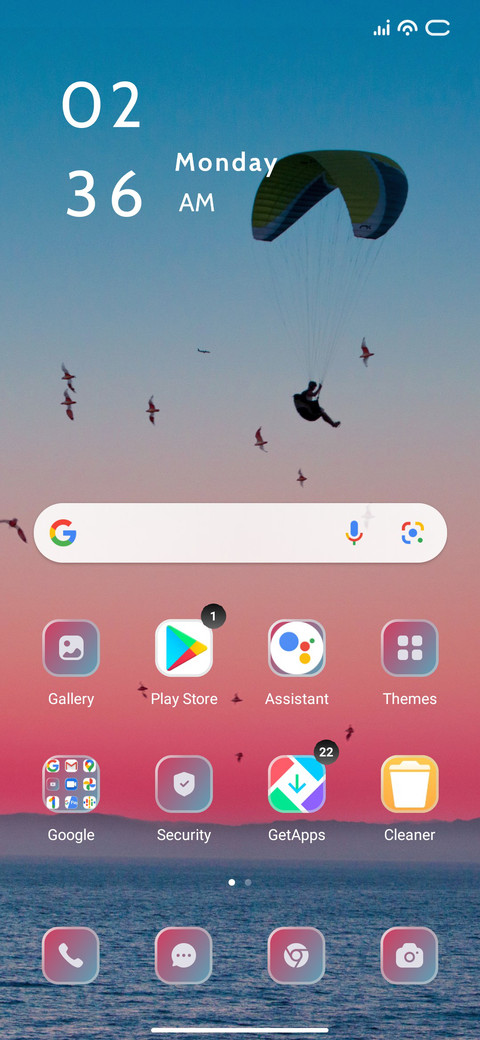 Parachute screenshot