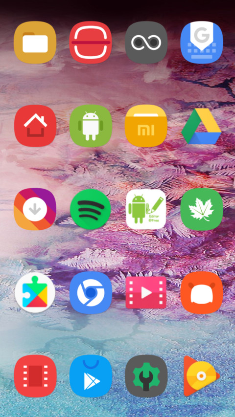 One UI gelap screenshot